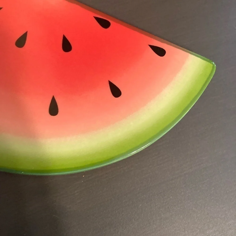 Martha Stewart Watermelon Trivet Eartenware NWT